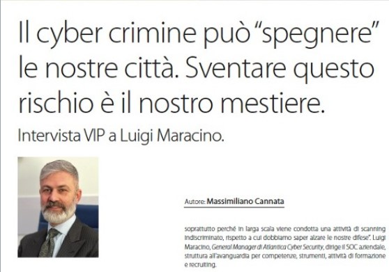  L’intervista a Luigi Maracino apparsa su CyberTrends ITA